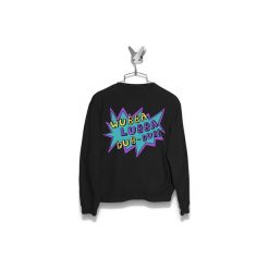Bluza Wubba Lubba Dub Dub Damska. Czarne bluzy damskie marki Failfake, xs, bez wzorów, bez rękawów, bez kaptura. Za 160,00 zł.