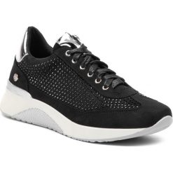 Sneakersy XTI - 48934 Negro. Czarne półbuty damskie Xti, ze skóry ekologicznej. W wyprzedaży za 149,00 zł.