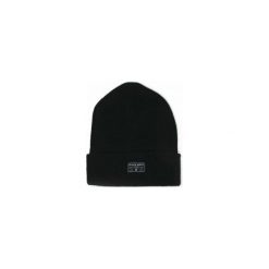Czapka. Czarne czapki męskie marki Black dots street wear, z żakardem. Za 59,00 zł.