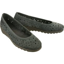 The FLEXX 0206/92 navy, czółenka baleriny damskie. Niebieskie baleriny damskie The Flexx, bez wzorów, ze skóry, bez obcasa. Za 249,99 zł.