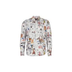 Koszule z długim rękawem Desigual ZACARIAS. Koszule męskie Desigual, s, bez wzorów, bez kołnierzyka, z długim rękawem. Za 309,00 zł.