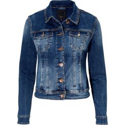 PULZ Kurtka dżinsowa Sira denim blue female niebieski S (36). Niebieskie kurtki damskie PULZ, s, bez wzorów, z denimu, klasyczne, bez kaptura. W wyprzedaży za 145,00 zł.