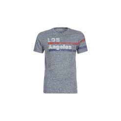 T-shirty z krótkim rękawem Jack Jones JPRHANK. Niebieskie t-shirty męskie Jack & Jones, s, bez wzorów, bez kołnierzyka, krótkie. Za 55,30 zł.