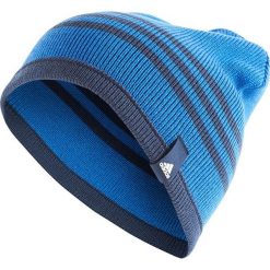 Czapki męskie: Adidas Czapka męska Tiro Beanie BQ1659 niebieska (OSFM – BQ1659)