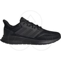 Buty męskie biegowe adidas Runfalcon G28970. Czarne buty sportowe męskie Adidas, z gumy, do biegania. Za 155,00 zł.
