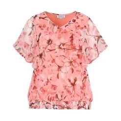 Zhenzi Bluzka Dole morelowy we wzory female pomarańczowy/ze wzorem 54/56 (XL). Pomarańczowe bluzki damskie Zhenzi, s, w kwiaty, z szyfonu, z dekoltem w serek, bez rękawów. W wyprzedaży za 179,00 zł.