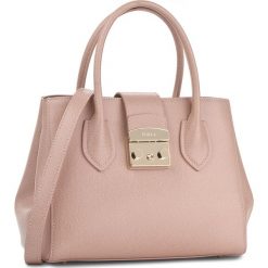 Torebka FURLA - Metropolis 921175 B BMN3 ARE Moonstone. Różowe torebki klasyczne damskie Furla, bez wzorów, ze skóry, eleganckie, duże, bez dodatków. W wyprzedaży za 739,00 zł.