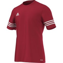 Koszulka adidas Entrada 14 (F50485). Czerwone koszulki męskie Adidas, m, bez wzorów, z poliesteru, sportowe, bez kołnierzyka, bez rękawów. Za 39,99 zł.