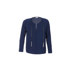 Bluzki Molly Bracken DIRIA. Niebieskie bluzki damskie Molly Bracken, s, bez wzorów, bez kołnierzyka, bez rękawów. Za 79,50 zł.