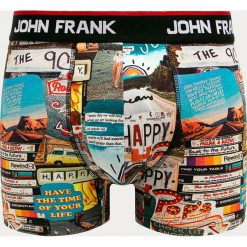 John Frank - Bokserki. Bokserki męskie John Frank, bez wzorów, z elastanu. Za 49,90 zł.