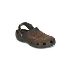 Chodaki Crocs YUKON VISTA CLOG. Pomarańczowe klapki męskie Crocs, bez wzorów. Za 219,00 zł.
