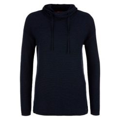 S.Oliver Sweter Damski 42 Ciemny Niebieski. Niebieskie swetry damskie marki S.Oliver, s, bez wzorów, eleganckie, bez rękawów, bez kaptura. W wyprzedaży za 176,00 zł.