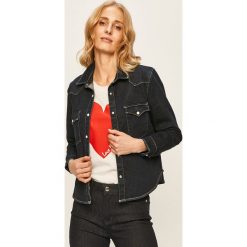 Levi's Made & Crafted - Koszula jeansowa. Niebieskie bluzki damskie Levi's® Made & Crafted, s, bez wzorów, z elastanu, klasyczne, z klasycznym kołnierzykiem, z długim rękawem. Za 459,90 zł.