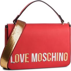 Torebka LOVE MOSCHINO - JC4257PP07KI0500 Rosso. Czerwone torebki klasyczne damskie Love Moschino, bez wzorów, ze skóry ekologicznej, klasyczne, duże, bez dodatków. W wyprzedaży za 579,00 zł.