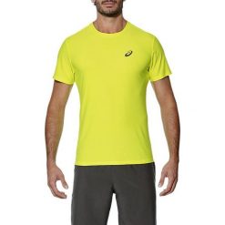 Asics Koszulka męska SS TOP Sulphur Spring r. M (134084-480). Szare koszulki sportowe męskie marki Asics, z poliesteru. Za 73,29 zł.