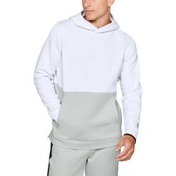 Under Armour Recovery Bluza Biały Szary. Szare bluzy męskie Under Armour, s, bez wzorów, z bawełny, bez kołnierzyka, bez rękawów, bez kaptura. Za 412,95 zł.
