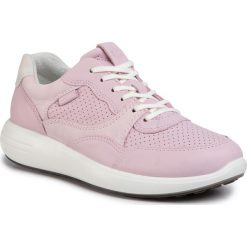 Sneakersy ECCO - Soft 7 Runner W 46061351725 Blossom Rose/Blossom Rose/Shadow White. Różowe półbuty damskie ecco, ze skóry. Za 549,00 zł.