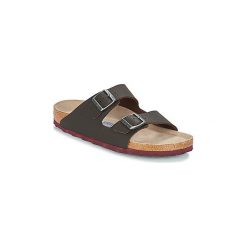 Klapki Birkenstock ARIZONA SFB. Pomarańczowe kapcie męskie Birkenstock, bez wzorów. Za 349,00 zł.