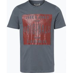 Jack & Jones - T-shirt męski, niebieski. Niebieskie t-shirty męskie z nadrukiem Jack & Jones, m. Za 29,95 zł.