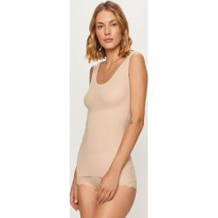 Spanx - Top modelujący Thinstincts. Topy damskie Spanx, s, bez wzorów, z elastanu, bez kołnierzyka. Za 299,90 zł.
