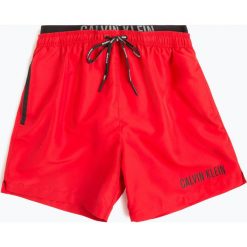 Calvin Klein - Męskie spodenki kąpielowe, czerwony. Czerwone kąpielówki męskie Calvin Klein, m. Za 229,95 zł.