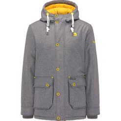 Parka w kolorze szarym. Szare parki męskie Schmuddelwedda Man, xxl, w paski, bez kaptura. W wyprzedaży za 372,95 zł.