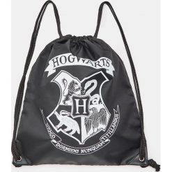 Plecak typu worek Harry Potter - Czarny. Czarne plecaki damskie Sinsay, bez wzorów. Za 29,99 zł.