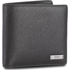 Portfele męskie: Duży Portfel Męski BOSS – Element 4 Cc Coin 50317111 Black 001