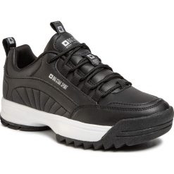 Sneakersy BIG STAR - FF274682 Black. Czarne półbuty damskie BIG STAR, bez wzorów, ze skóry ekologicznej, retro, bez obcasa, na płaskiej podeszwie, bez zapięcia. Za 179,00 zł.