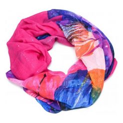 Desigual Chusta Damska Wielokolorowy Corel Rectangle. Różowe chusty damskie Desigual. W wyprzedaży za 119,00 zł.