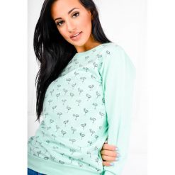 Bluzy sportowe damskie: Bluza we flamingi