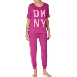 Piżama damska DKNY 13119409. Piżamy damskie DKNY New York, s, bez wzorów, bez rękawów. Za 429,00 zł.