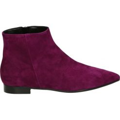 Botki - 1250 CAM UVA. Brązowe botki damskie skórzane Venezia. Za 449,00 zł.