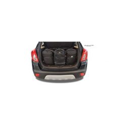 OPEL MOKKA, 2012- TORBY DO BAGAŻNIKA 3 SZT KJUST - 7031015. Torby podróżne KJUST, bez wzorów, z kauczuku, klasyczne. Za 809,00 zł.
