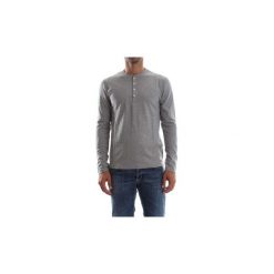T-shirty z długim rękawem Selected 16051023 NIKLAS. Szare t-shirty męskie Selected, xl, bez wzorów, bez kołnierzyka, długie. Za 77,10 zł.