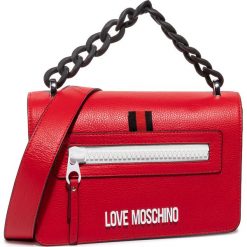 Torebka LOVE MOSCHINO - JC4066PP1ALJ0500 Rosso. Czerwone torebki klasyczne damskie Love Moschino, bez wzorów, ze skóry, klasyczne, bez dodatków. W wyprzedaży za 869,00 zł.