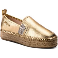 Espadryle GUESS - Rela FLRLE2 FAM14 GOLD. Żółte espadryle damskie marki Born2be, moro, na płaskiej podeszwie. W wyprzedaży za 249,00 zł.