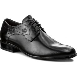 Półbuty LASOCKI FOR MEN - MB-BEAR2-01 Czarny. Czarne buty wizytowe męskie marki Lasocki For Men, ze skóry. Za 179,99 zł.