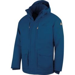 Kurtka funkcyjna "Krafla" w kolorze niebieskim. Niebieskie kurtki męskie Westfjord, s, z aplikacjami, ze skóry, bez kaptura. W wyprzedaży za 299,95 zł.