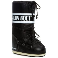 Buty zimowe damskie: Śniegowce MOON BOOT – Nylon 14004400 001 Nero