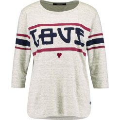 Bluzki damskie: Scotch & Soda SPORTY TEE WITH 3/4 SLEEVE Bluzka z długim rękawem grey melange