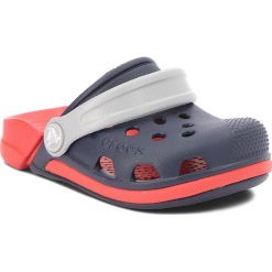 Sandały chłopięce: Klapki CROCS – Electro III Clog K 204991 Navy/Flame