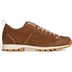 Buty DOLOMITE CINQUANTAQUATTRO LOW MAN. Brązowe buty trekkingowe męskie Dolomite, ze skóry, wspinaczkowe. W wyprzedaży za 406,00 zł.