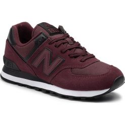 Sneakersy NEW BALANCE - ML574ECD Bordowy. Czerwone sneakersy męskie New Balance, bez zapięcia. W wyprzedaży za 279,00 zł.