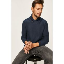 Produkt by Jack & Jones - Sweter. Szare swetry męskie PRODUKT by Jack & Jones, s, bez wzorów, z bawełny, z okrągłym kołnierzem, bez kaptura. Za 119,90 zł.
