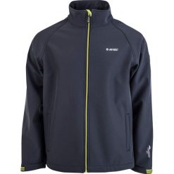 Kurtki sportowe męskie: Hi-tec Kurtka męska Lummin Midnight Grey/Yellow Green r. XL