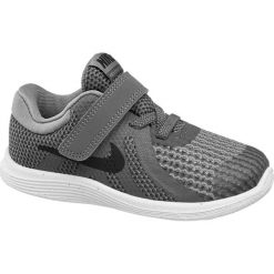 Trampki chłopięce: sneakersy dziecięce Nike Revolution 4 Btv NIKE popielate