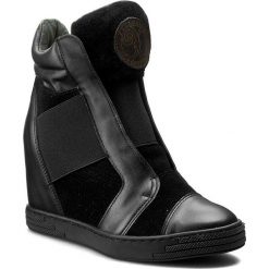 Sneakersy damskie: Sneakersy ROBERTO – 528/D Cz. Lico/Cz. Welur