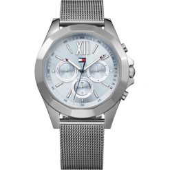Tommy Hilfiger Chelsea Zegarek Srebrny. Szare, analogowe zegarki damskie TOMMY HILFIGER, srebrne. Za 976,95 zł.