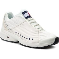 Sneakersy TOMMY JEANS - Heritage Tommy Jeans Sneaker EM0EM00196 White 100. Białe sneakersy męskie Tommy Jeans, bez zapięcia. Za 539,00 zł.